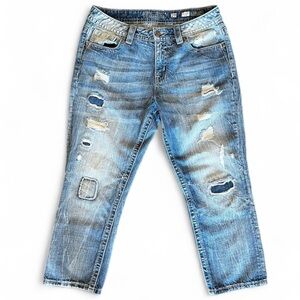 Miss Me Distressed Capris, 29